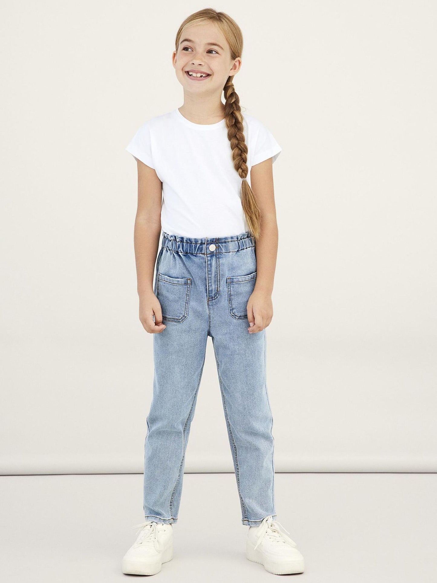 NAME IT KIDS  HIGH WAIST MOM JEANS