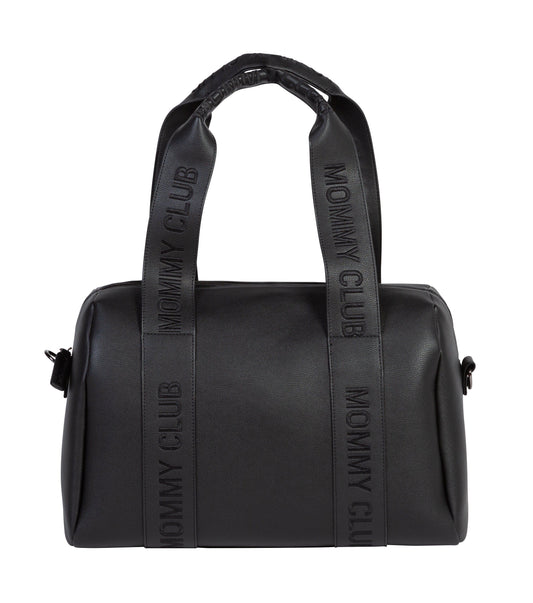 MOMMY CLUB WICKELTASCHE- SIGNATURE - SIMILI LEDER - SCHWARZ